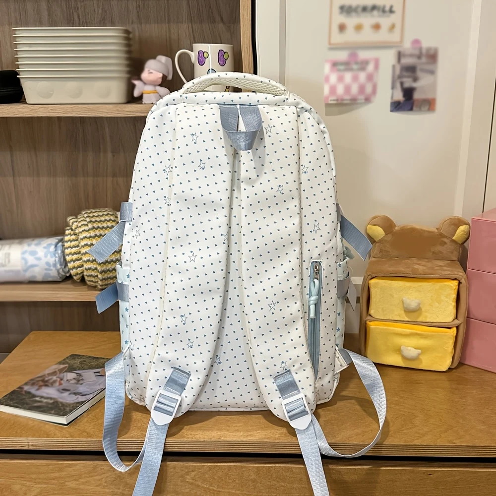 Girl's Storm Point Backpack Campus Backpack Versatile Fashion and Convenient Large Capacity Lightweight Backpack
