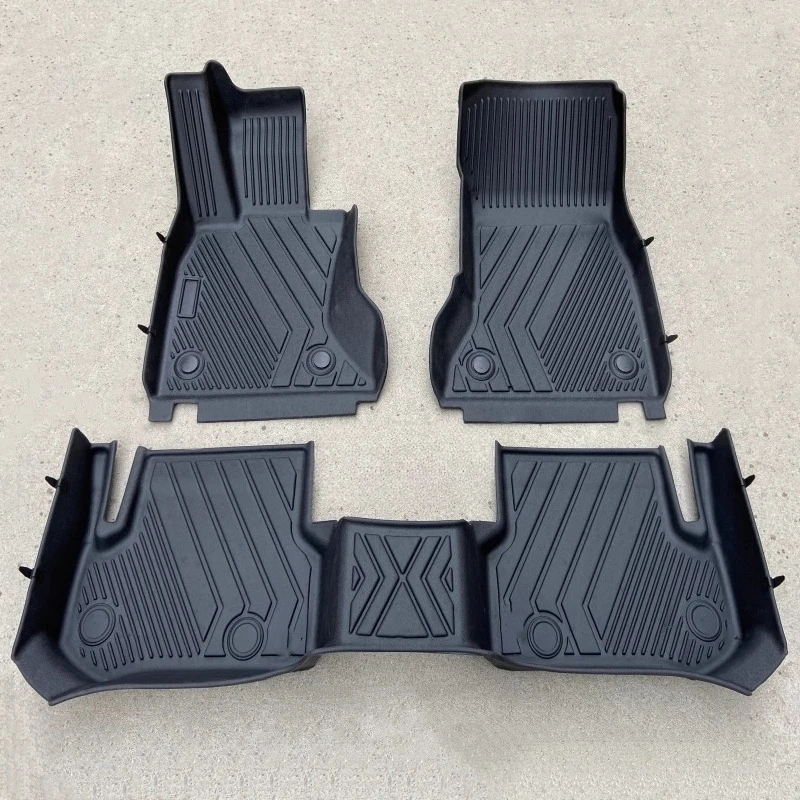 

3D TPE Car Floor Mat for BMW 5 Series 520i 528i 530i F10 F11 2011-2017 Waterproof Non-slip Car Mats Carpet Car Foot Mat