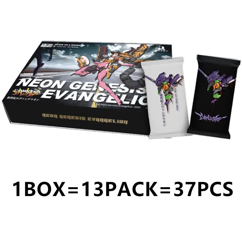 2023 New EVA Cards Collection Booster Box Japan Anime TCG Game Pack Rare SSR Surrounding Toys Tablef or Family Children Gift