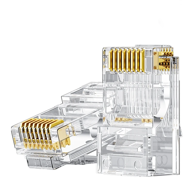 

Сетевой кабель Cat6 Rj45 Соединители Неэкранированная сетевая кристаллическая головка
