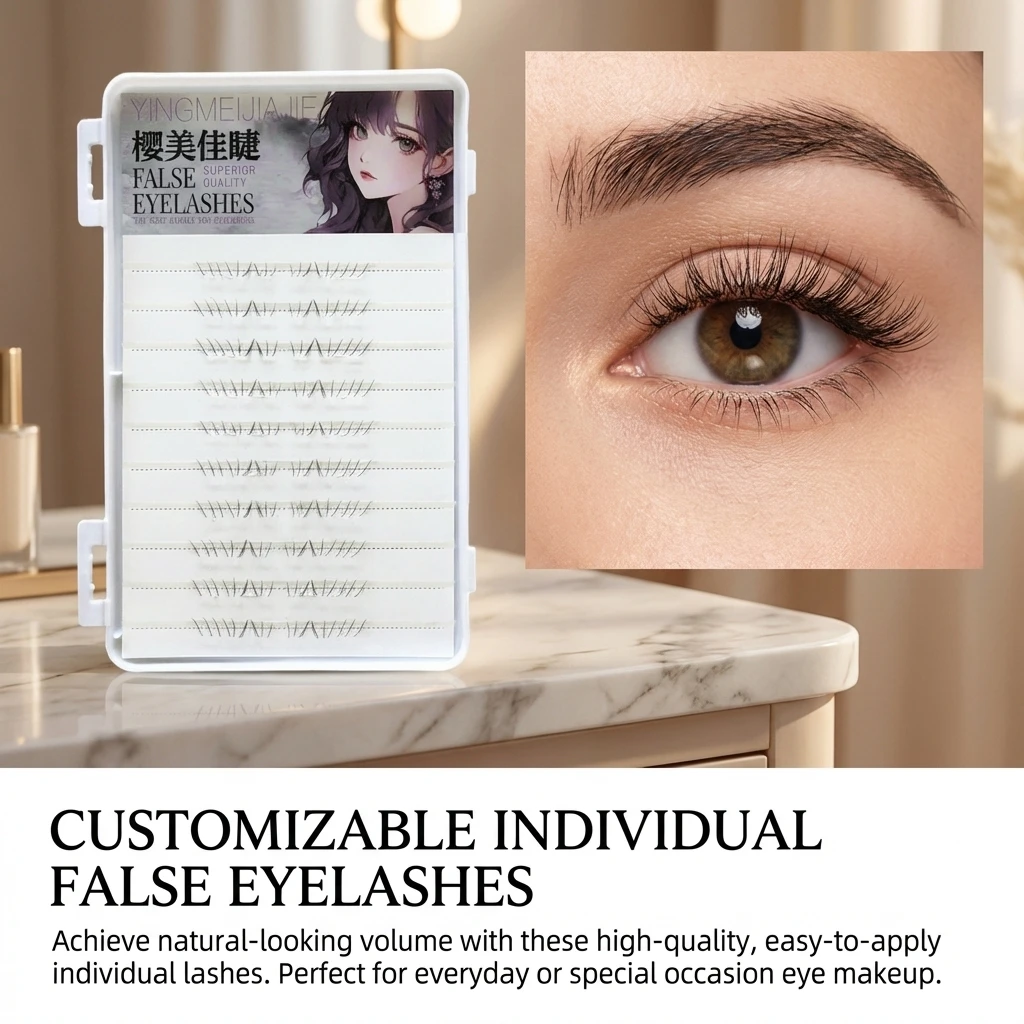 Cat Claw Lower Eyelashes for Women Fashionable Lightweight Comfortable Stage Makeup