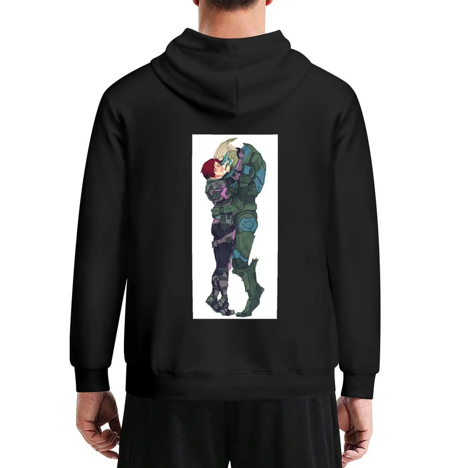 

GARRUS AND SHEPARD Hoodie men's autumn clothes graphic t shirts men korean autumn clothes hooded shirt man hoodie