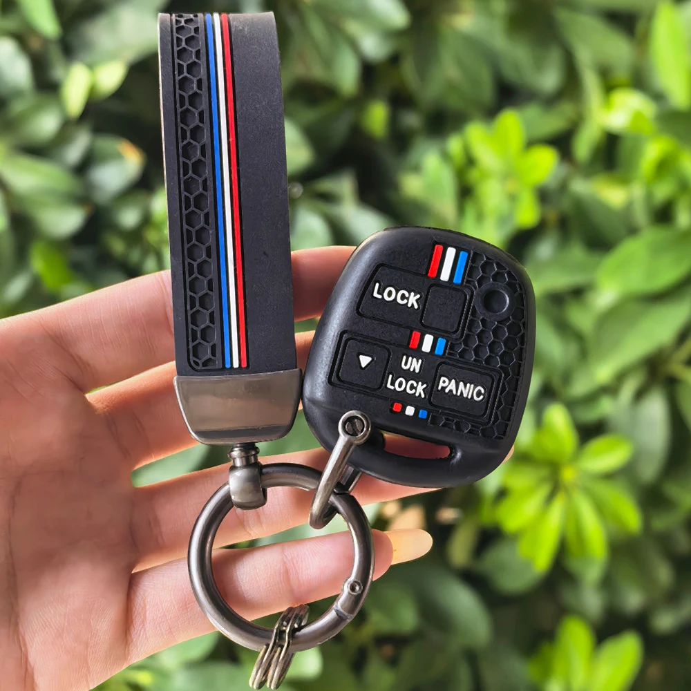 Keychain Fob Case For Toyota Avensis T25 Yaris Previa Camry 30 Corolla 9 Land Cruiser For Lexus RX300 Is200 Tlc100 Cover Caps