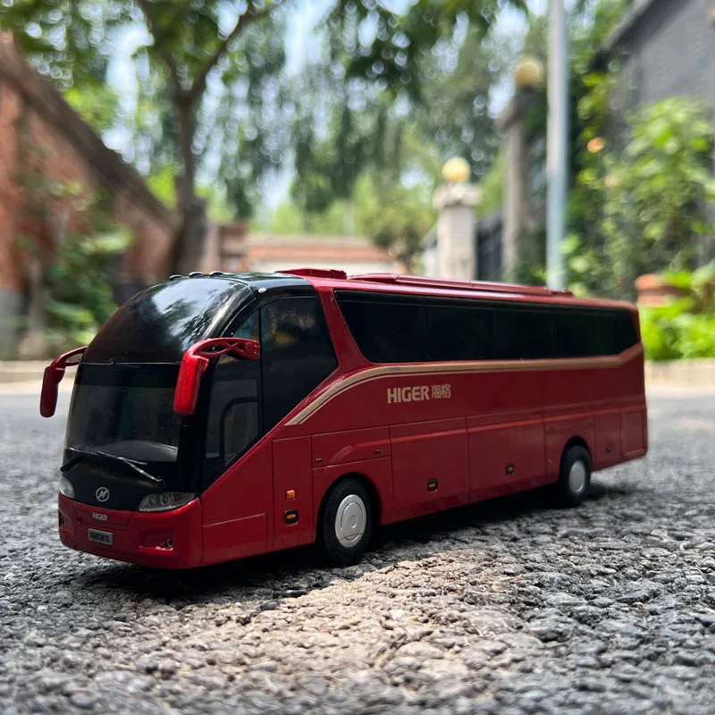 1:42 Original Model,Kinglong Higer BUS,KLQ6127BAE51,Alloy Car Model for Display,Gift and Collections