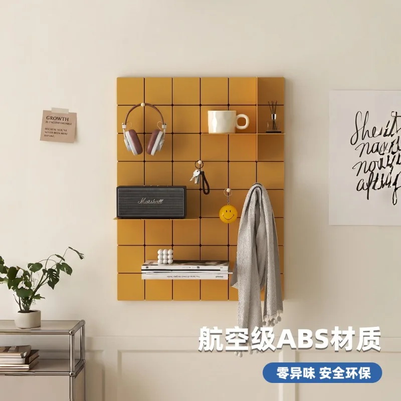 DIY Pegboard Storage & Display Unit – Ideal for Living Room Computer Desks, Entryway Walls, and Trendy Home Decor