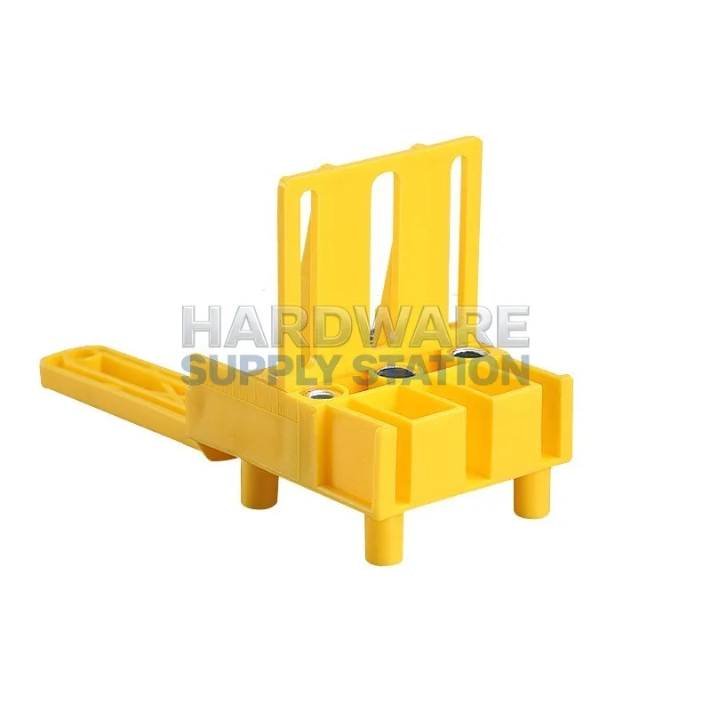 

Woodworking right angle drilling locator, wooden board drilling and hole fixing tool, drill bit fixing drilling auxiliary tool