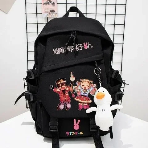 40x30x12 см, Jibaku Shounen, Ханако-кун, школьные ранцы для студентов, детей, подростков, аниме-рюкзаки большой вместимости для девочек и мальчиков