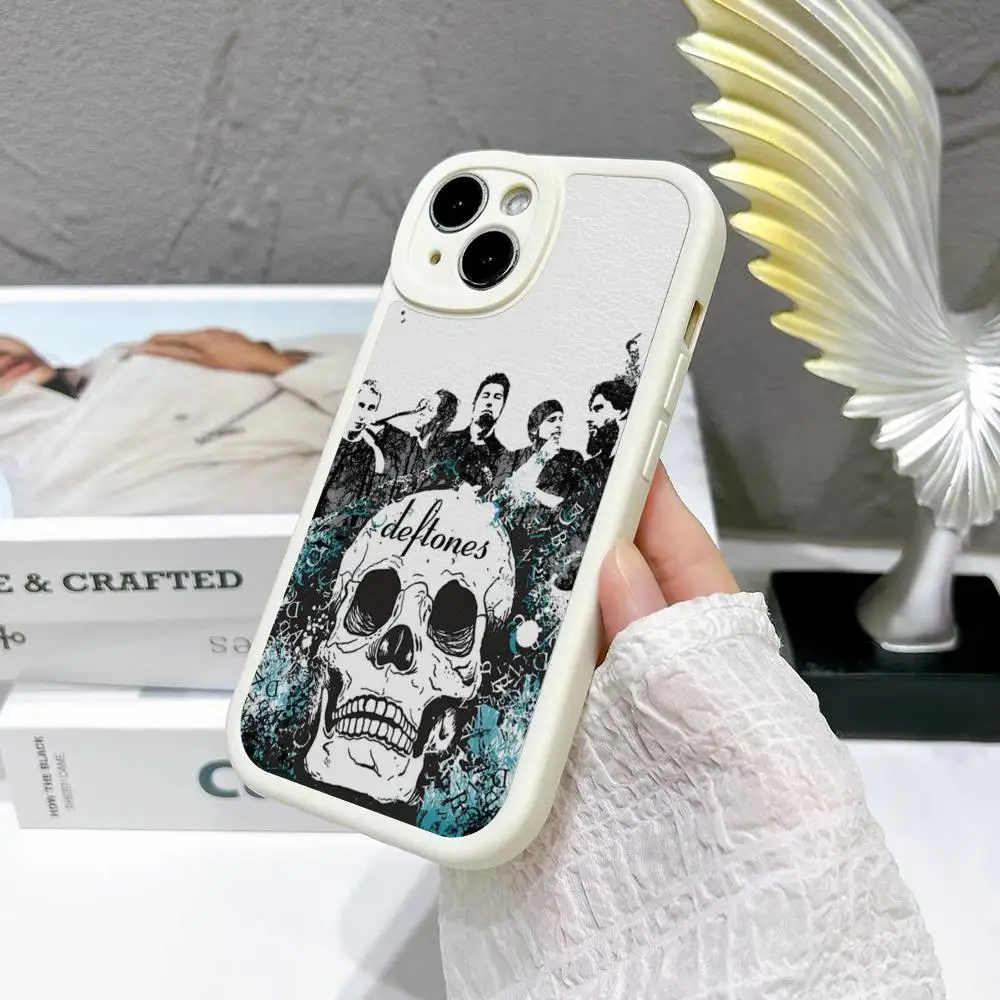 Per IPhone Fashion Deftones custodia per telefono per Iphone 15 14 13 Pro Max 12 11 Mini X Xr Xs 7 8 Puls Cover