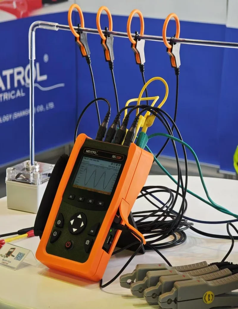 

Energy Analyzer Mi550 Ethernet LAN Handheld Electrical Meter Power Quality Analyzer