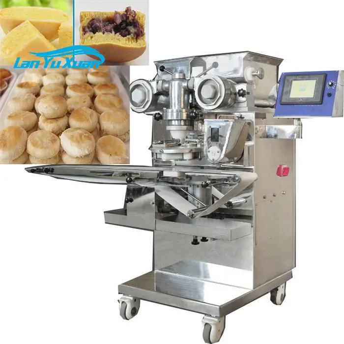 Automatic multi function cookies encrusting machine