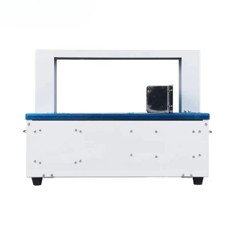 Plantaardige Valuta Brief Bankbiljet Desktop Banding Machine 20mm 30mm OPP/Papier Omsnoeringsband Bundel Machine Automatische doos Cosmetica
