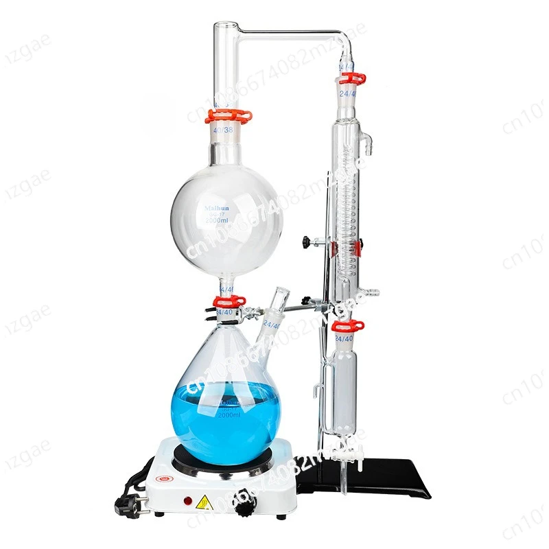 Household essential oil distillation and extraction device Complete set of 2000ml essential oil extraction separator essential