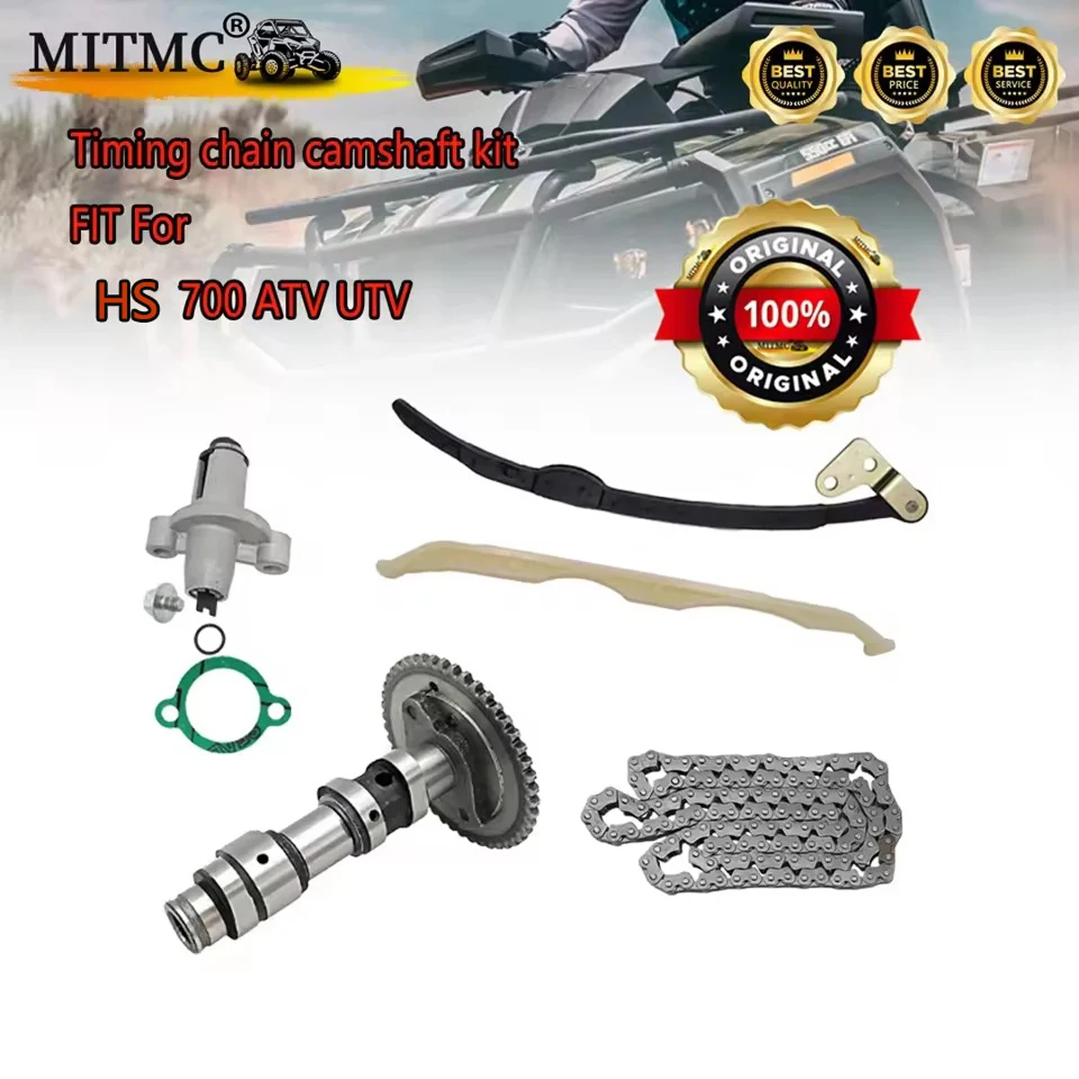 Timing chain camshaft kit For HS 700 ATV UTV  Forge Tactic Sector Vector Strike Massimo Axis Bennche 14520-004-0000 14630-007-00