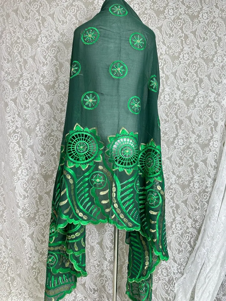 2026 Neuer Afrikanischer Islamischer Damen-Schal Modischer Pashmina-Turban Gebetstuch 100% Baumwolle Bestickter Schal Muslimischer Party-Hijab für Damen – Detail 25