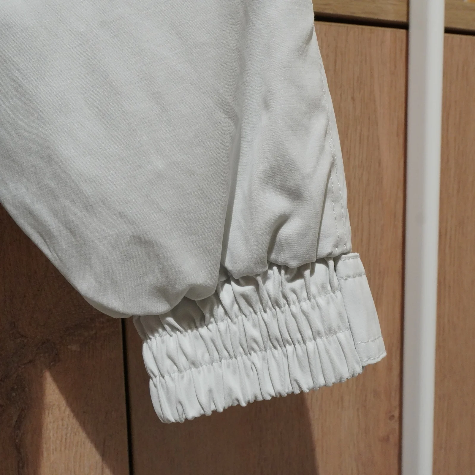 Moda europeia e americana masculina gola alta simples jaqueta de algodão curto solto casaco de algodão branco