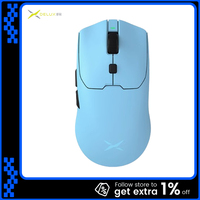 Delux M700pro + Wireless Mouse Tri Mode Dual 8k Return Paw3395 Ergonomics Gamer Mouse Esports Gaming Lightweight Mice Man Gifts
