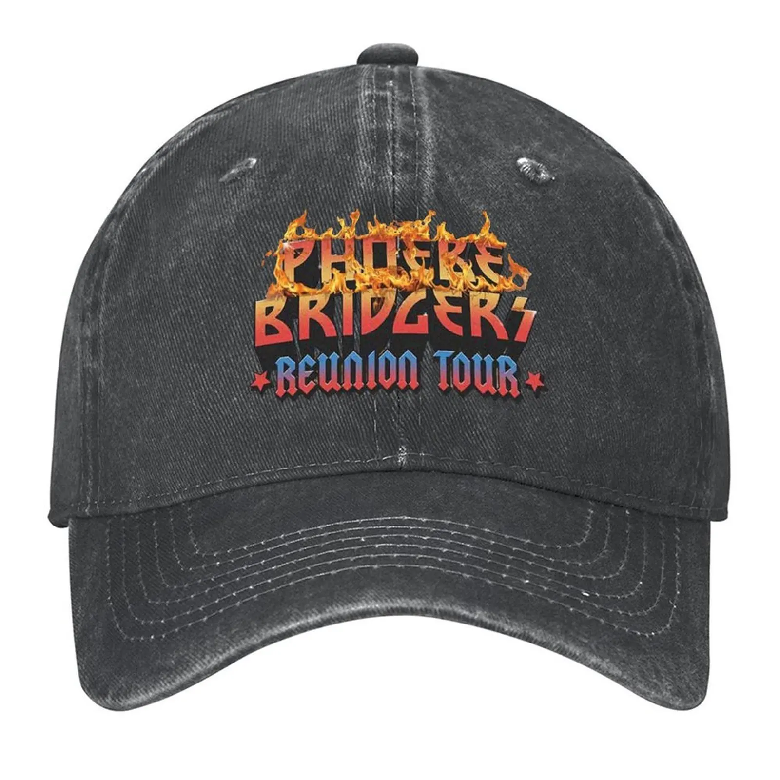 

Phoebe Bridgers Reunion Tour Baseball Cap Christmas Hat birthday Sunscreen Sun Cap Baseball For Men Women's