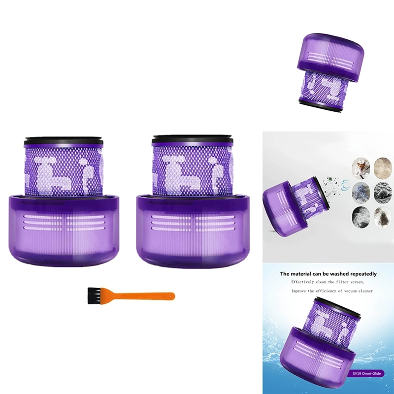 Filtre de rechange pour aspirateur Dyson Sv19 Omni-foetal, numéro de pièce 965241-01, fournitures d'esprit ères, outil de pièce