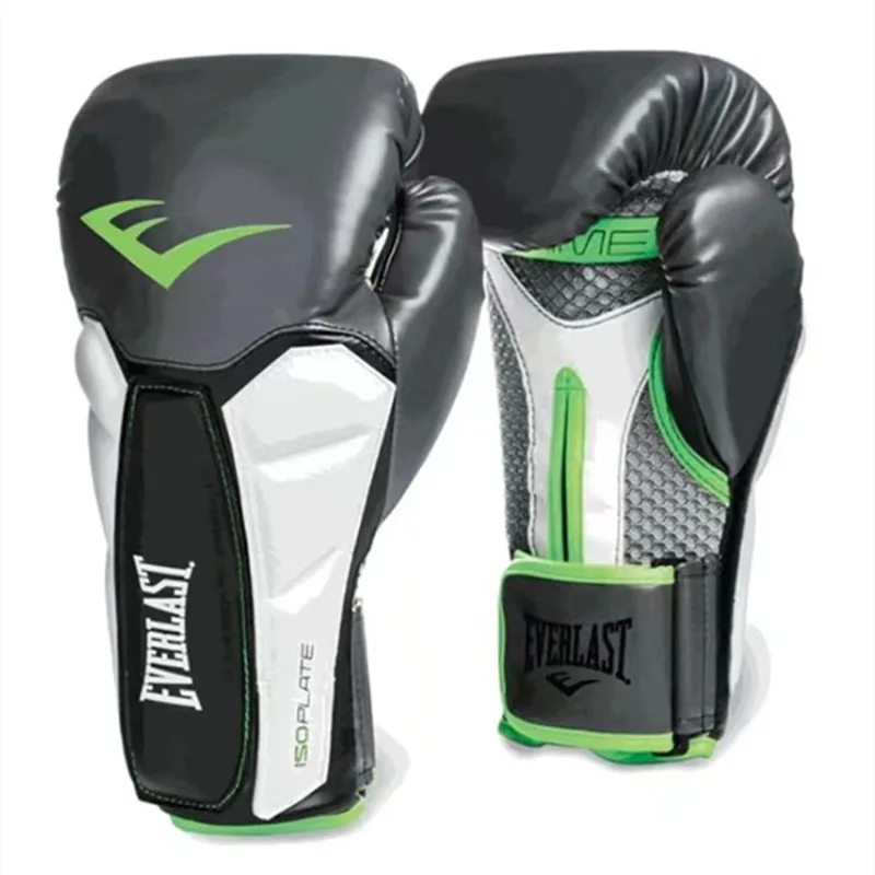 Luvas de Boxe PU Espessadas Profissionais Muay Thai Sanda, Luva de Treinamento MMA, Acessórios de Treinamento 10 oz, 12 oz, 14oz