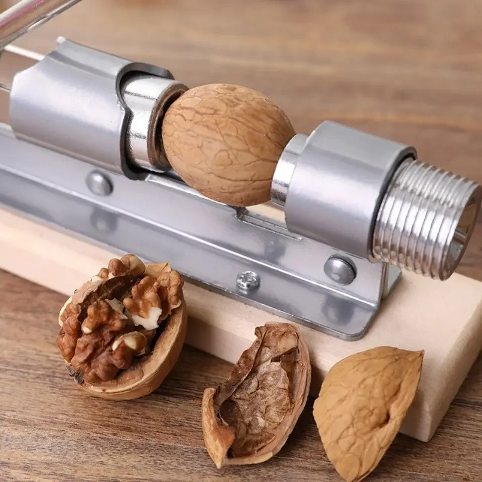 Desktop Opener Walnut Machine Heavy Duty Nut Cracker Kitchen Gadget Tool for Hazelnuts,Almond,Walnut,Brazil Nut Nutcracker Tools