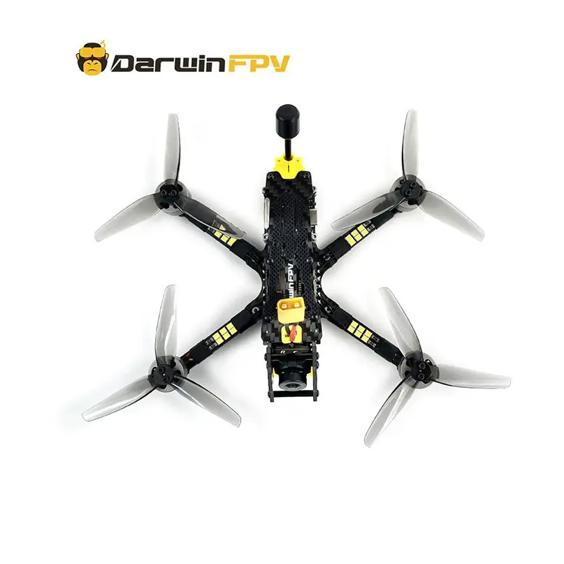 DarwinFPV BabyApe Ⅱ BabyApe 2 HD 3.5 Inch Freestyle 4S 6S FPV Racing Drone 156mm F411 FC 30A ESC Runcam WASP HD Digital System