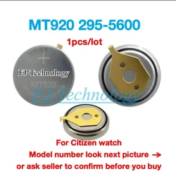 Gloednieuwe 295-5600 Mt920 295 5600 Mt 920 295-56 295 56 Kinetische Eco-Drive Horloge Oplaadbare Batterij Burger Condensator Als 295-40