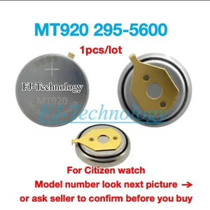 Baru 295-5600 MT920 295 5600 MT 920 295-56 295 56 Kinetic Eco-Drive Jam Tangan Baterai Isi Ulang Kapasitor Warga AS 295-40 8 baterai mt920 penjualan terbaik - №
