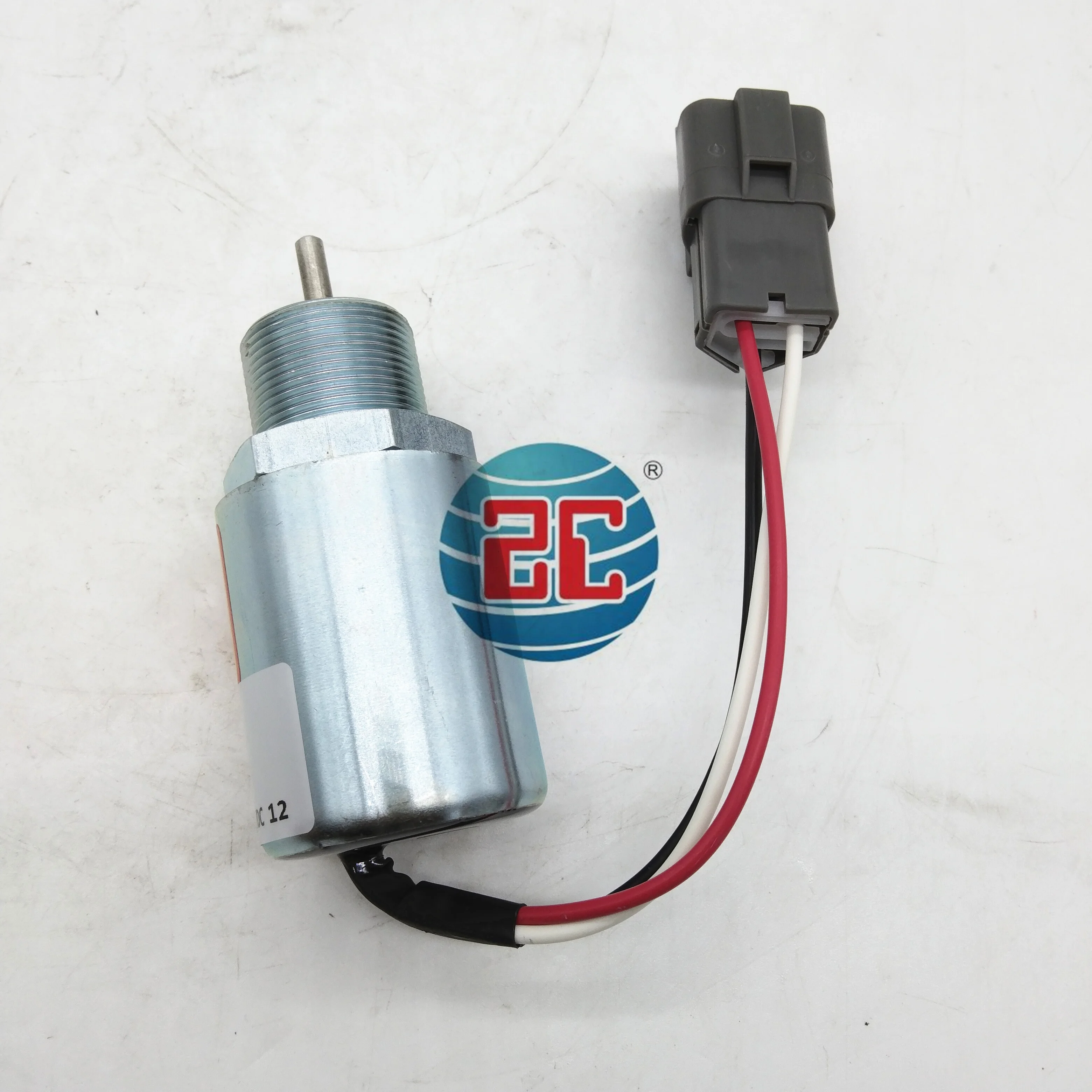 SA-3725-12 Flameout Stop Solenoid Valve Fits Excavator MITSUBISHI Diesel Engine Parts 12V