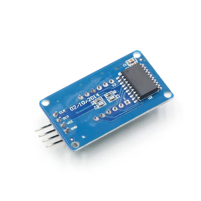 TM1637 โมดูล LED 4-Bits จอแสดงผล LED โมดูลสําหรับ Arduino, 0.36 นิ้ว 7-Segment Red Anode นาฬิกา Tube-A09I