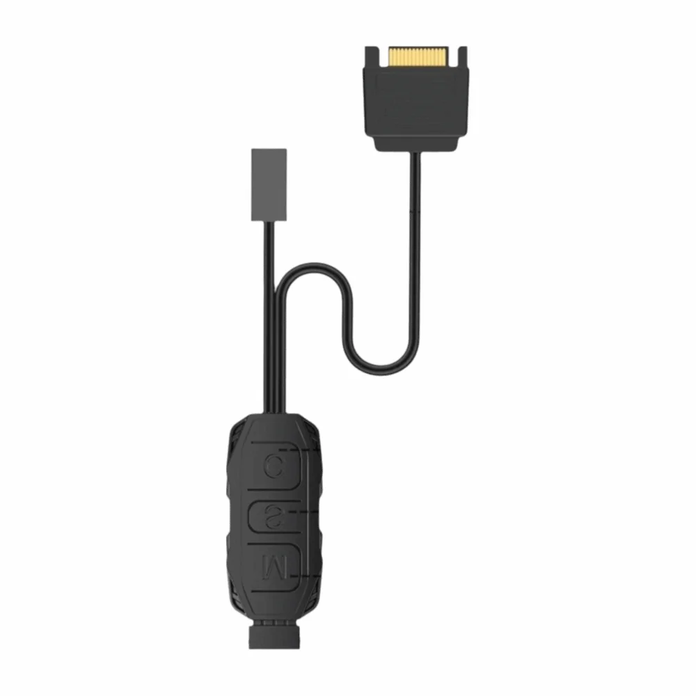 5V 3Pin ARGB Controller SATA Power 3-Pin Connector Lighting Controller Hub Mini Control Hub Power Supply Adapter RGB Hub