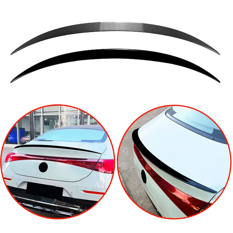 

For Benz CLA C174 C178 2026+ High Quality ABS Car Rear Spoiler Wing Glossy Black Carbon Fiber Look Body Kit