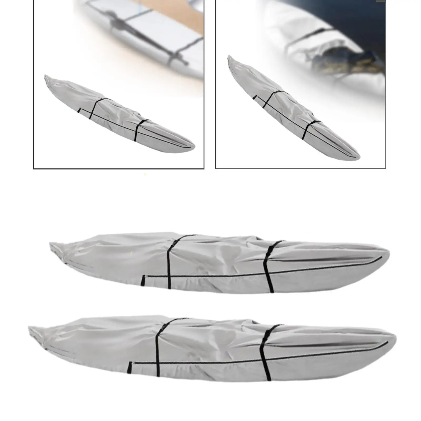 

Чехол для каяка, чехол для каноэ, пыленепроницаемый, водонепроницаемая защита для рыбалки, путешествий на открытом воздухе, доска для весла