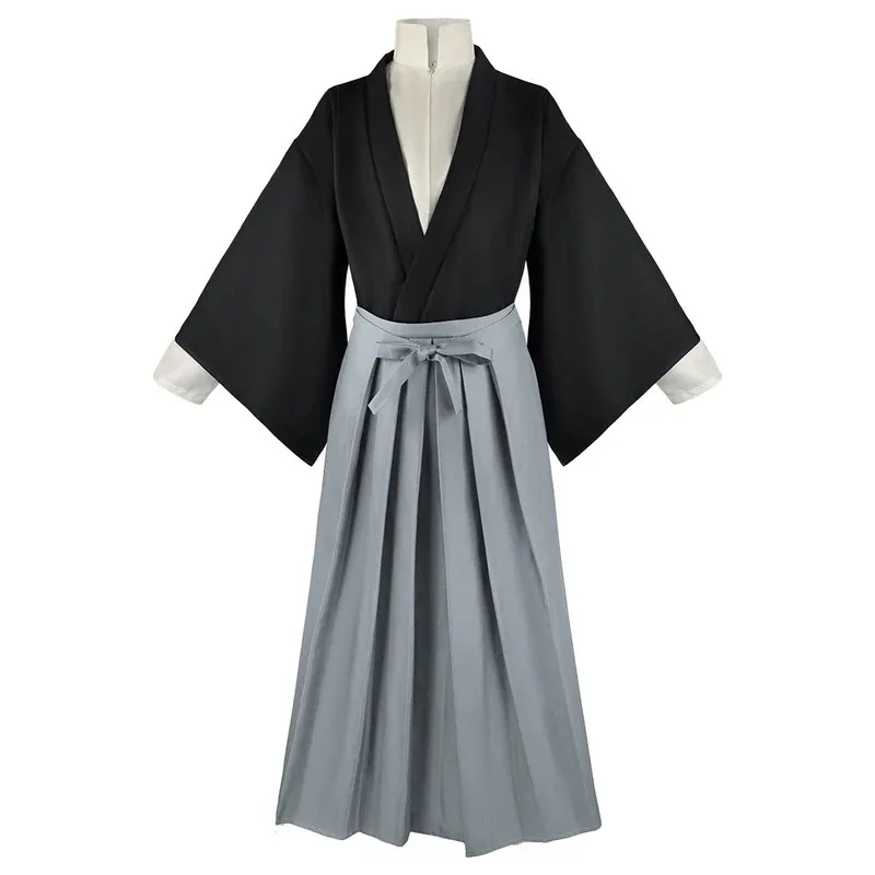 Anime Yugi Tsukasa Cosplay Hanako-kun Kimono Hakama Pantalón Kendo Disfraz Halloween Carnaval Disfraz Ropa de escenario Traje 5 pies 5ftu^