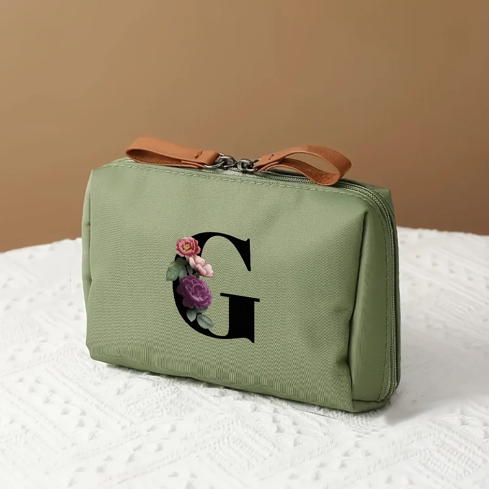 1 Stück multifunktionale Aufbewahrungstasche für Damen, modische Make-up-Tasche, tragbare Reise-Kulturtasche, geeignet für Geschäftsreisen und Reisen – Detail 11