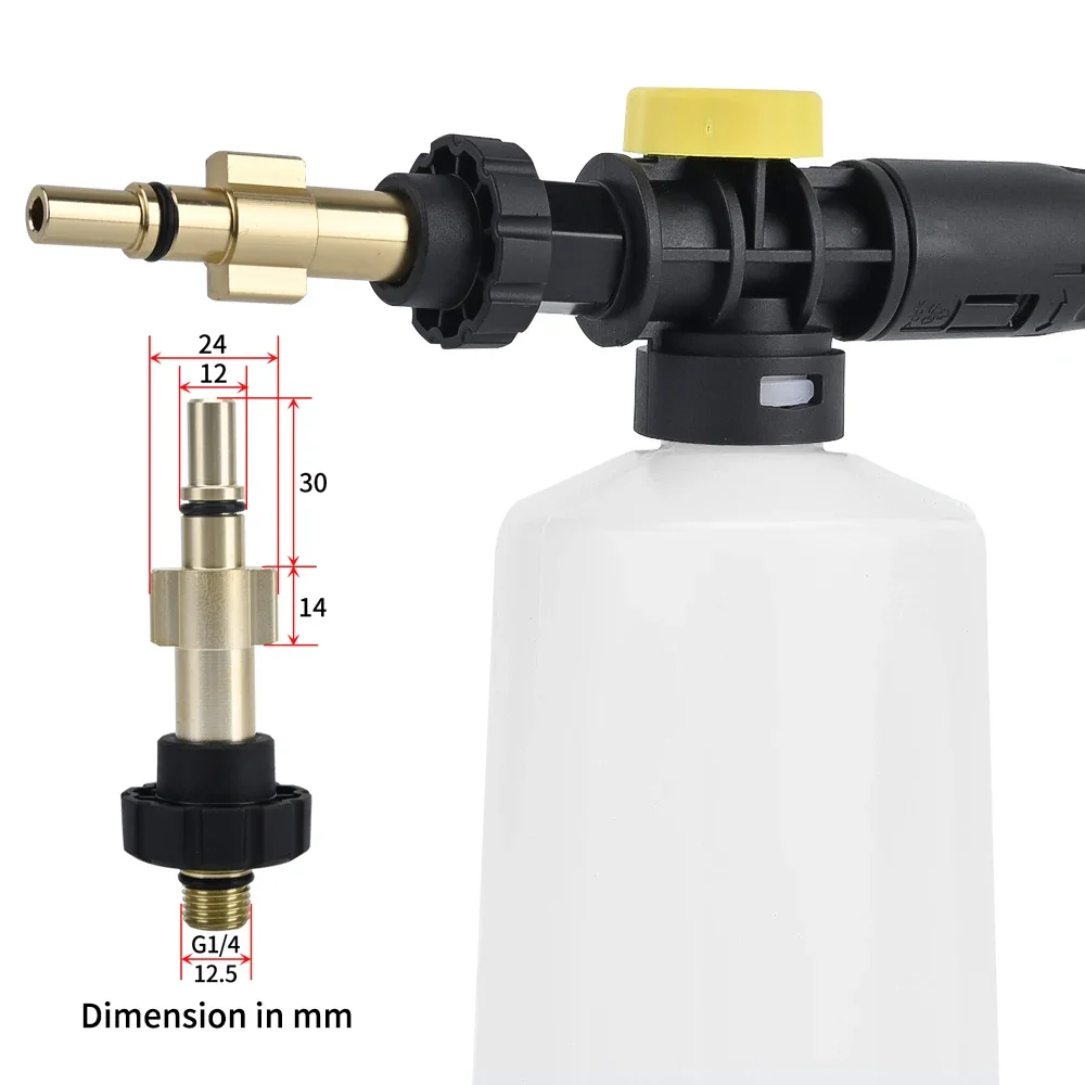 Car Washer Snow foam lance foam generator Car Wash Sprayer Foam Gun Maker for AR Black Decker Makita Bosch - view 2