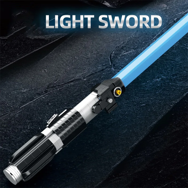 

Creative Light Sword Building Blocks Classic Movie Weapon Sword Model Bricks Desktop Decoration Display DIY Toy For Kid Gifts