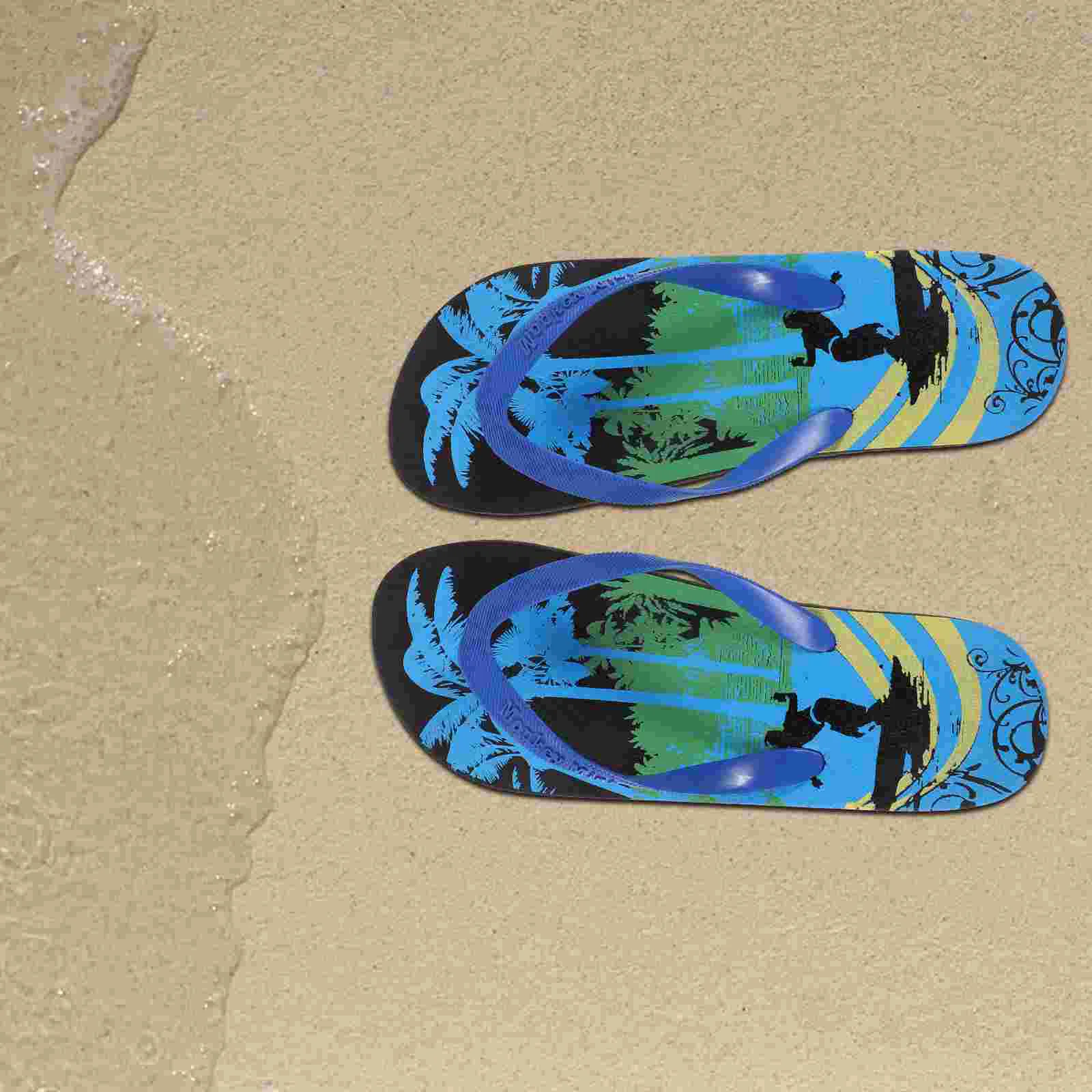 Chinelos práticos havaianos sandálias de praia para homens verão flip-flops ao ar livre plana pvc antiderrapante moda fresca