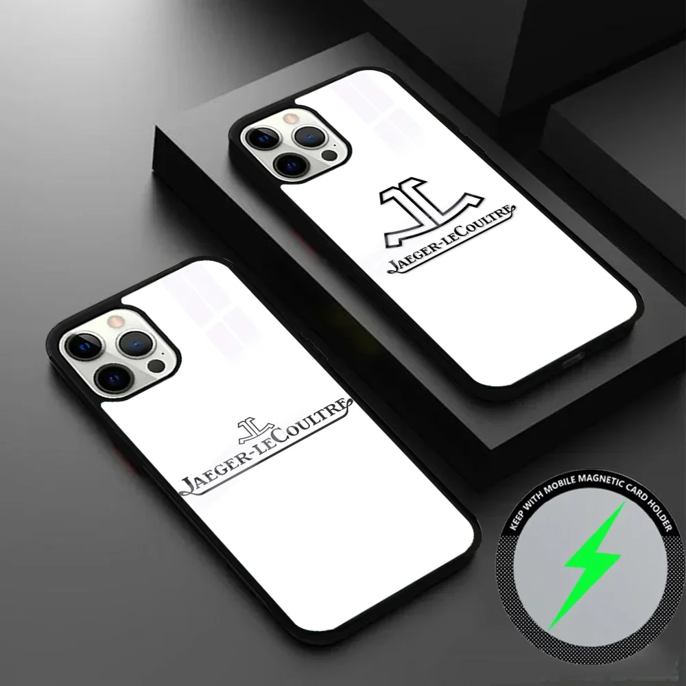 J-Jaeger-LeCoultre Phone Case For IPhone 16 15 14 13 12 11 Pro Max Plus Mini Magsafe Mirror Wireless Magnetic Cover