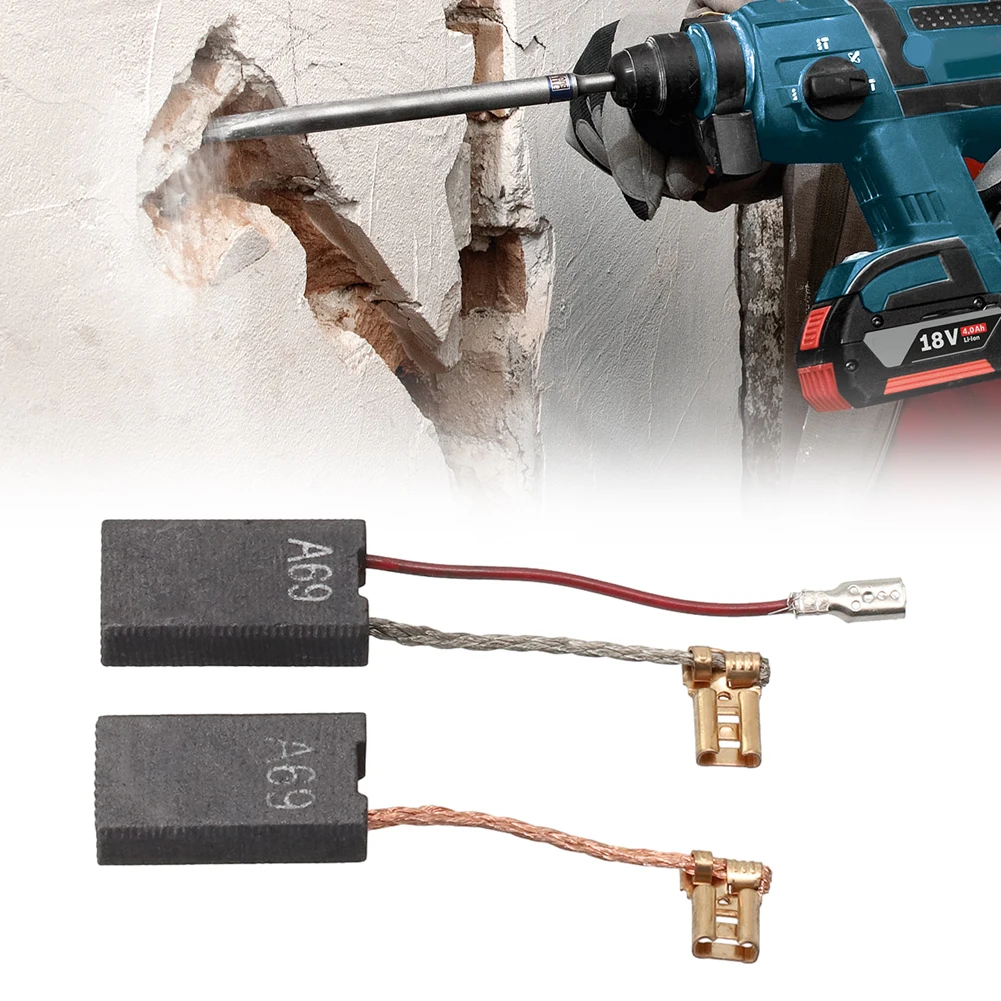 

Карбоновые щетки 1617014135 для поддержания функциональности двигателя (комплект из 2 шт.) для GBH540DE, GSH 5CE, GSH 5 E, GBH745DE, GBH745D