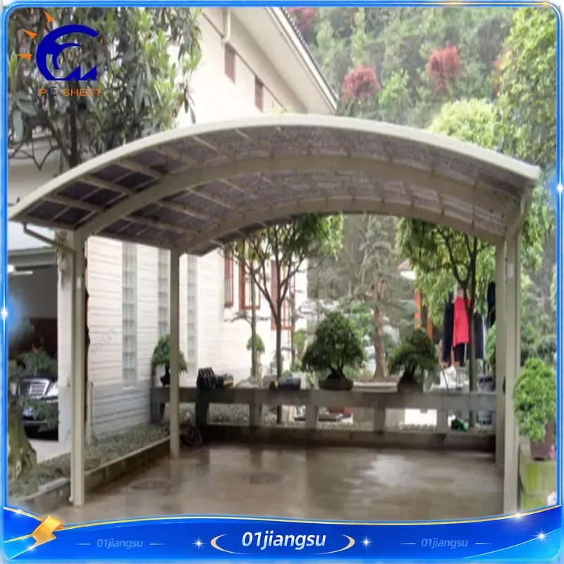 Easy DIY Aluminum Carport Garage Car Shelter Outdoor Vehicle Canopy Parking Cover Kit Durable Metal Structure for Sale