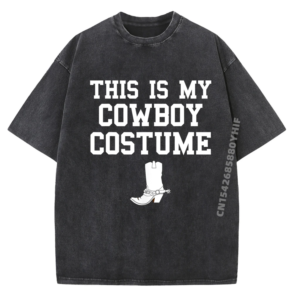 

Это мой ковбойский костюм, забавная футболка в стиле вестерн для ленивой страны, мужская футболка большого размера из 100% хлопка, стираная футболка в японском стиле
