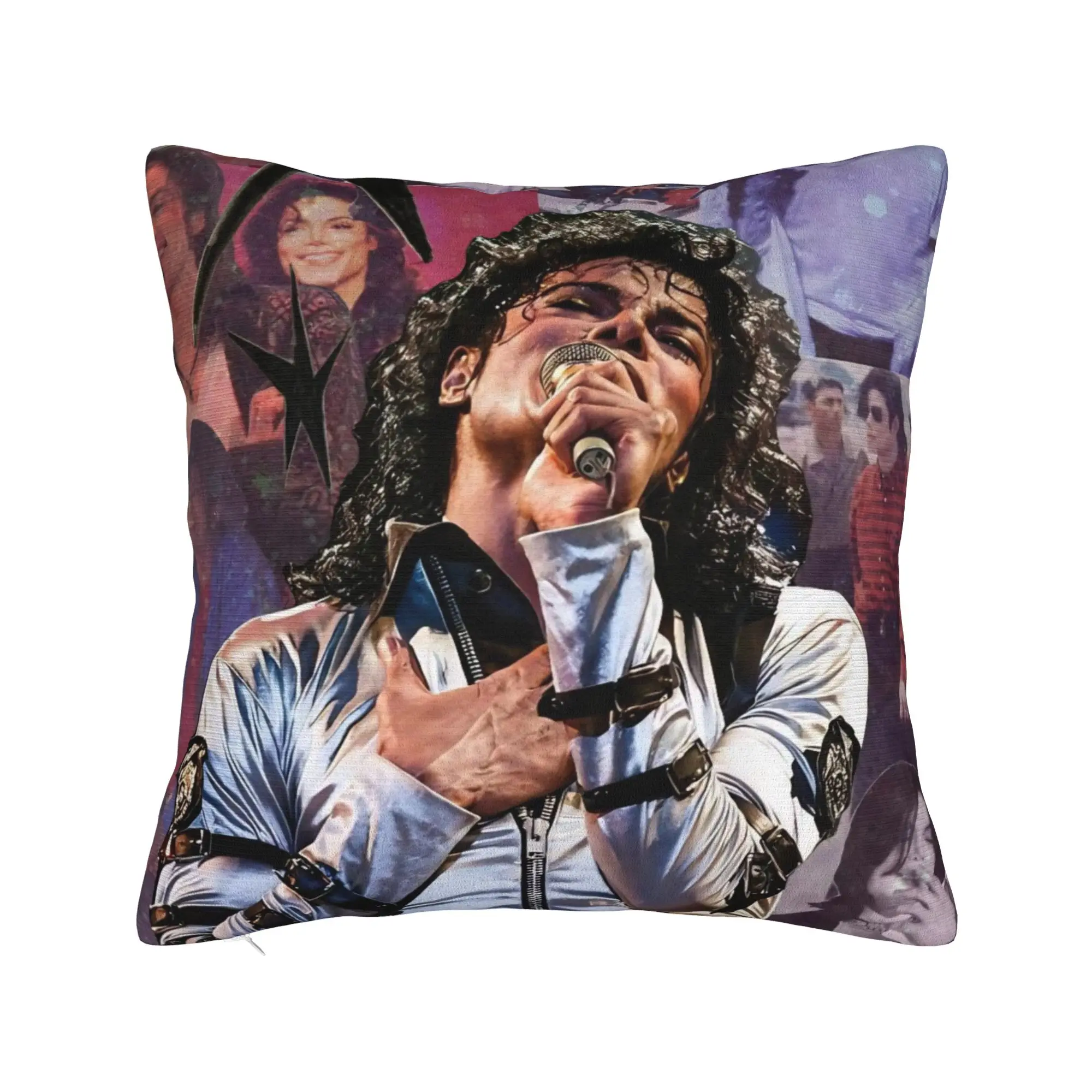 Singer Michael Jacksons MJ Tour 2026 Pillowcases Accessories Soft Cushion Cover Decor  Throw Pillow Case Cover Home Multi Size