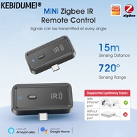 Type-C Tuya Zigbee IR WiFi Smart Remote Control 15M 720 Universal Smart Life Control For TV DVD AUD Via Alexa Google Home