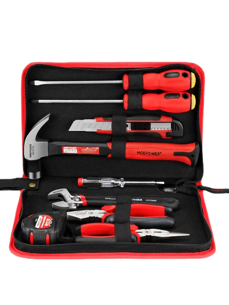 

Wyj Home Combination Set Hammer Pliers Screwdriver Family Toolbox