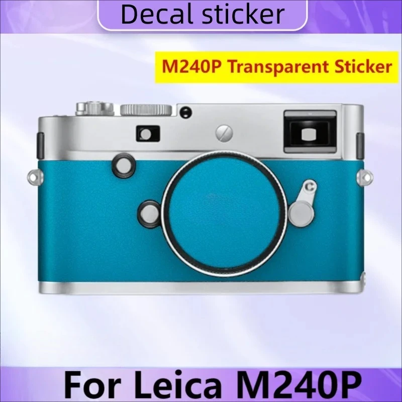 

Прозрачная защитная наклейка M 240P для Leica M 240P, виниловая пленка для кожи камеры, защитная пленка от царапин