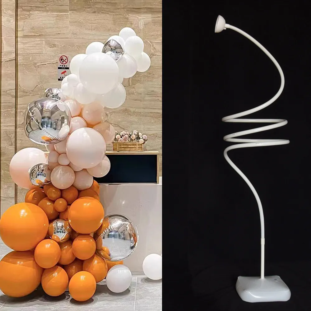 Wedding Festival Opening Ceremony Balloon Arrangement Decorative Aluminum Plastic Tube DIY Plastic Arch Road Guide Balloon Brack
