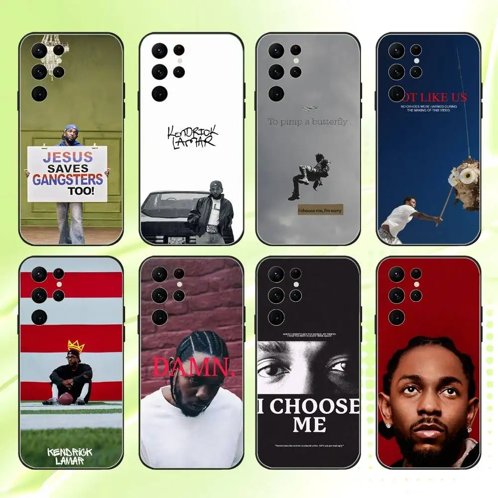 

K-KendrickS Lamar GNX Phone Case For Samsung S 25,24,23,22,30,21,10,9,Ultra,Plus,Lite,FE,4,5G Black Soft Case