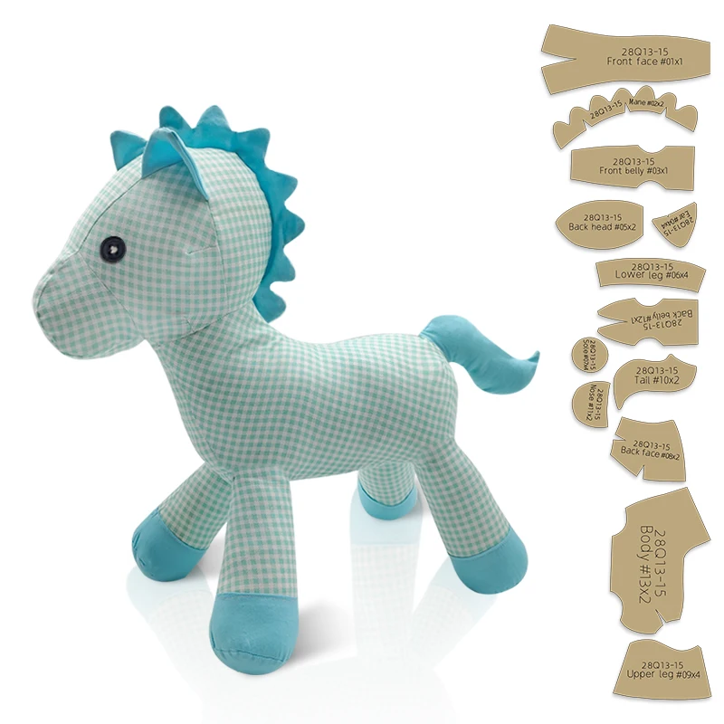 YOMDID 13pcs Horse Making Kraft Stencils DIY Quilting Templates Horse Handmade Sewing Tool Stencil Handmade Decorations Gifts