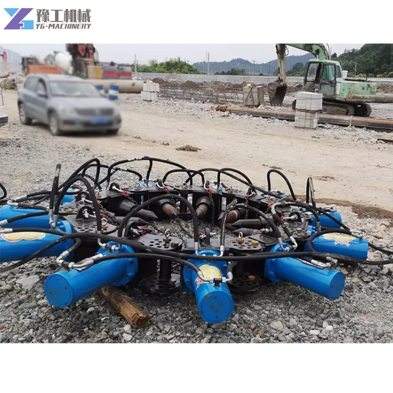 

Hydraulic Pile Breaker Compressor Rock Pile Breaker 4 Ton Rock Breaker Excavator Pro Power 1500 Watt Concrete Breaking Hammer