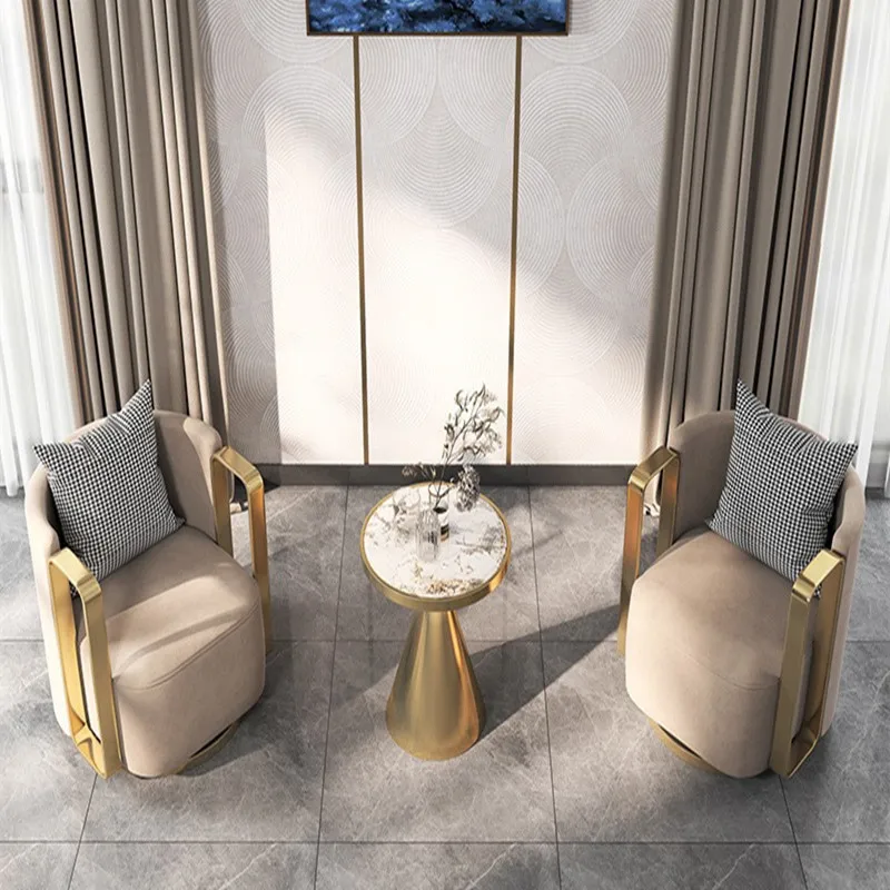 Custom Luxury Velvet Fabric Nordic Single Sofa Chair With Gold Metal Frame Armchair For Home Living Room Furniture